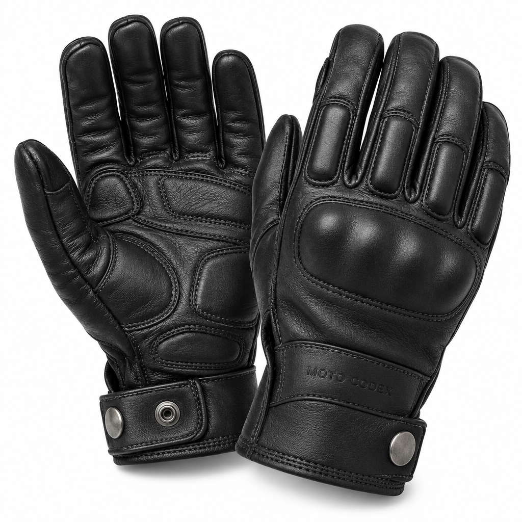 Cruiser Unlined Motorcycle Gloves - Cowhide