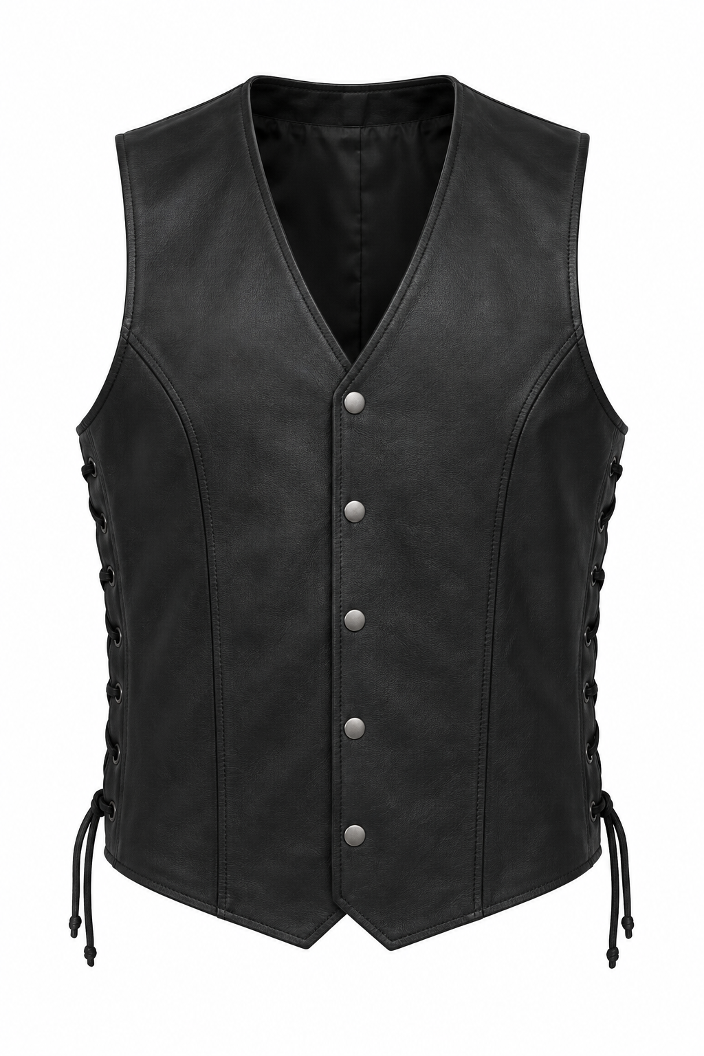 Leather Club Vest - Classic