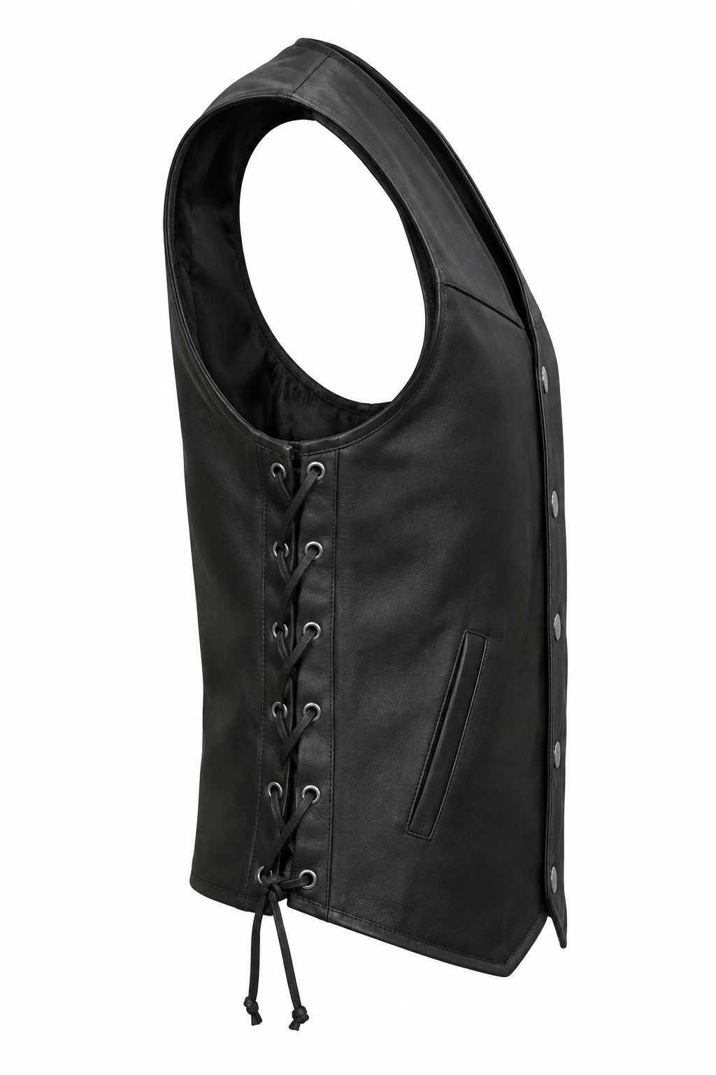 Leather Club Vest - Classic