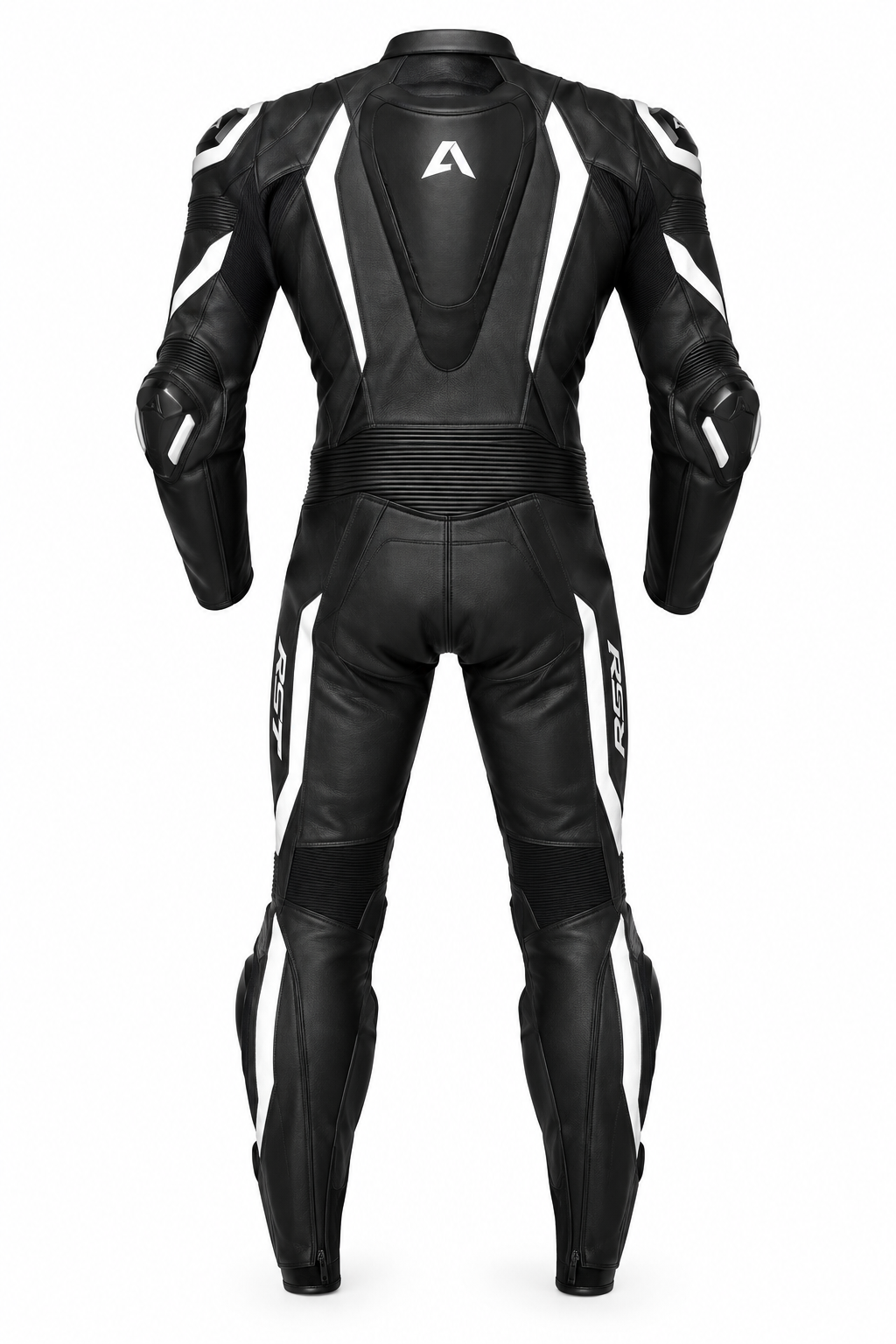 One-Piece Leather Racing Suit – Back & Armor Detail