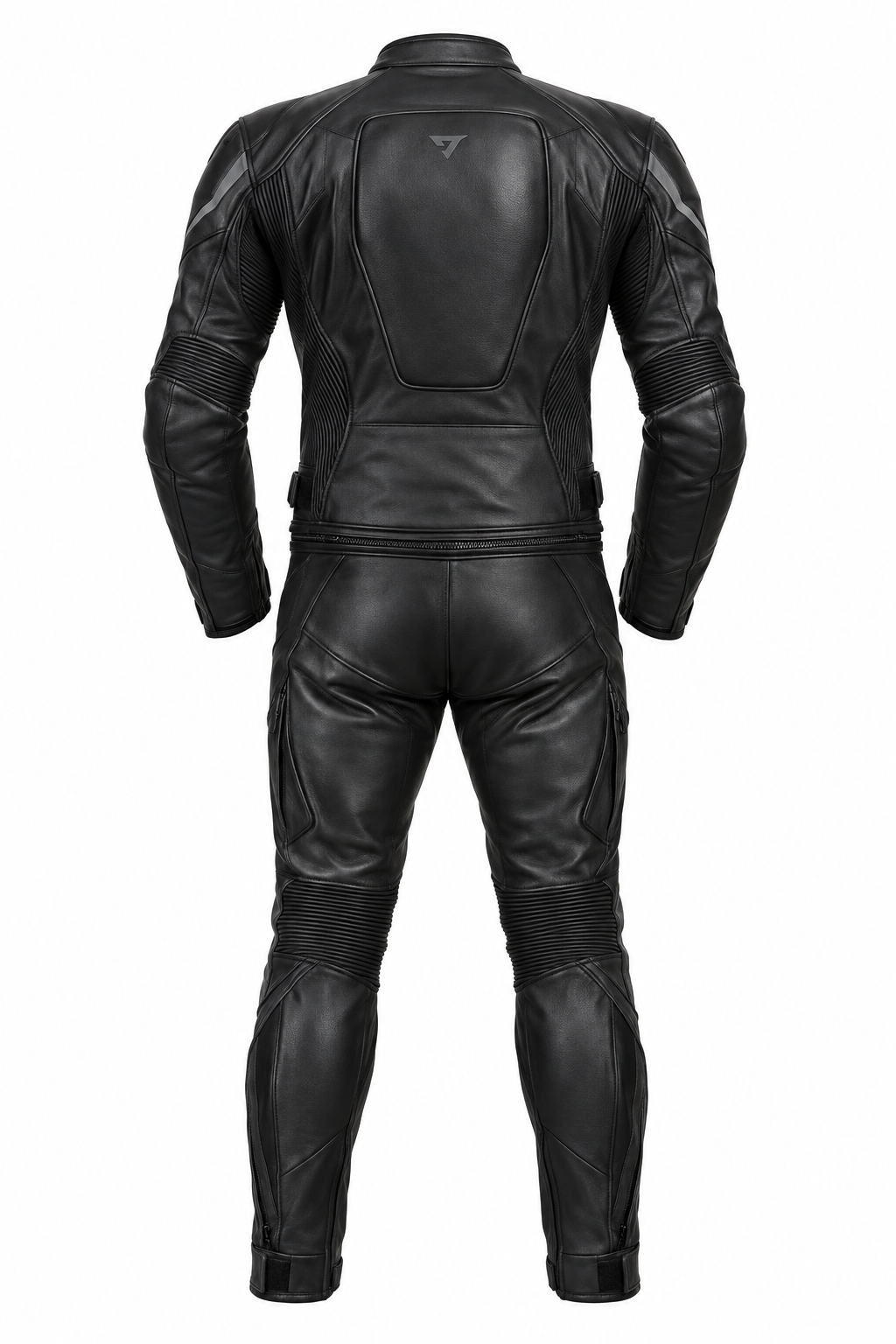 Two-Piece Leather Touring Suit – Back View