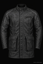 Touring Leather Motorcycle Jacket – Front View