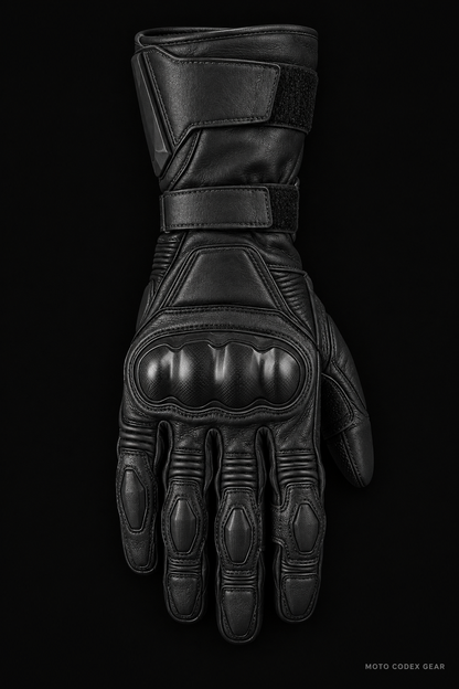 Gauntlet Racing Leather Glove – Front View