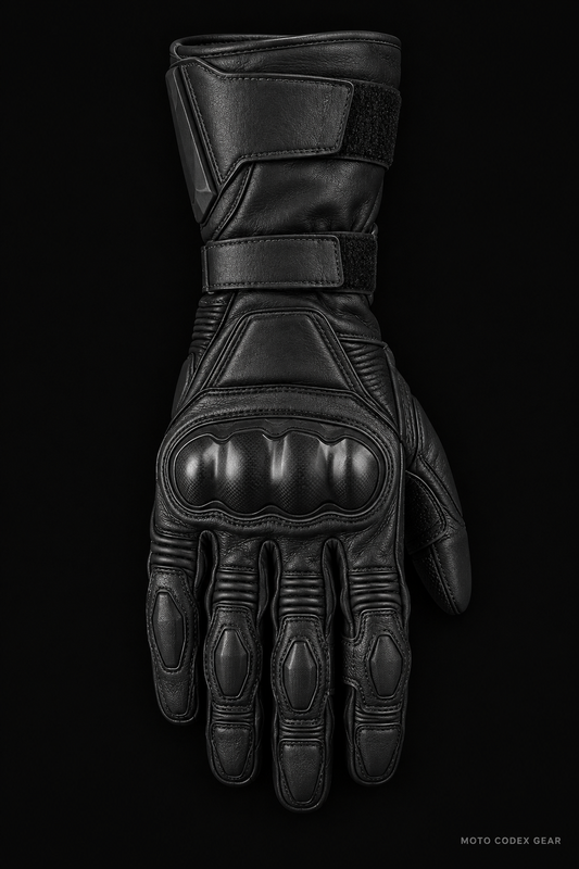 Gauntlet Racing Leather Glove – Front View
