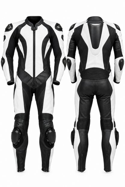 One-Piece Leather Race Suit - Standard