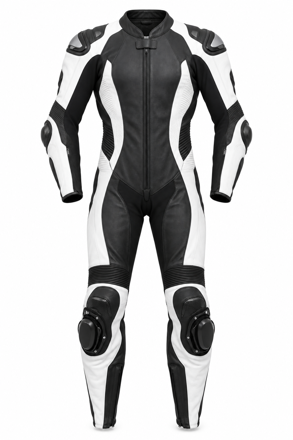 One-Piece Leather Race Suit - Standard