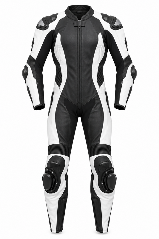 One-Piece Leather Race Suit - Standard