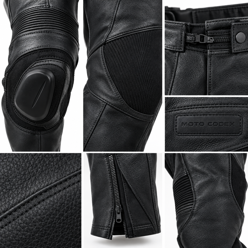Leather Racing Pants - Sport